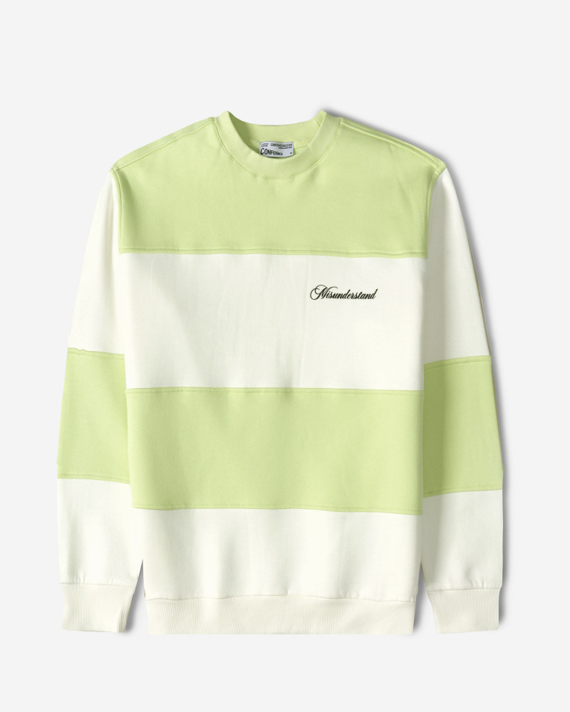 پلیور دورس یقه گرد مردانه سبز روشن 24357250