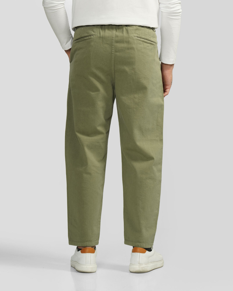 شلوار کتان کمرکش 15181