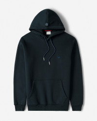 خرید و قیمت هودی کلاه دار ساده سرمه ای 24371255