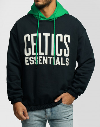 خرید و قیمت هودی کلاه دار طرح دار مردانه سرمه ای 24371263