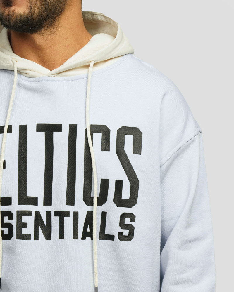 خرید و قیمت هودی کلاه دار طرح دار مردانه آبی روشن 24371263