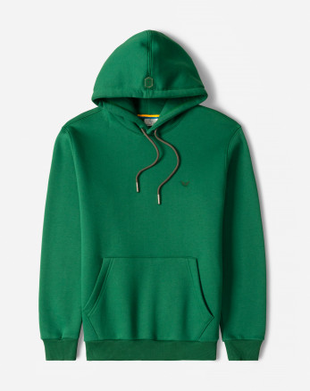 خرید و قیمت هودی کلاه دار ساده سبز 24371255