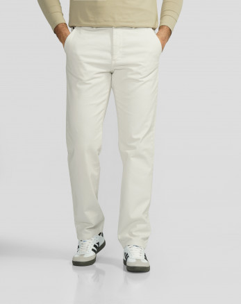 شلوار کتان مردانه اسلیم طوسی روشن 24315202