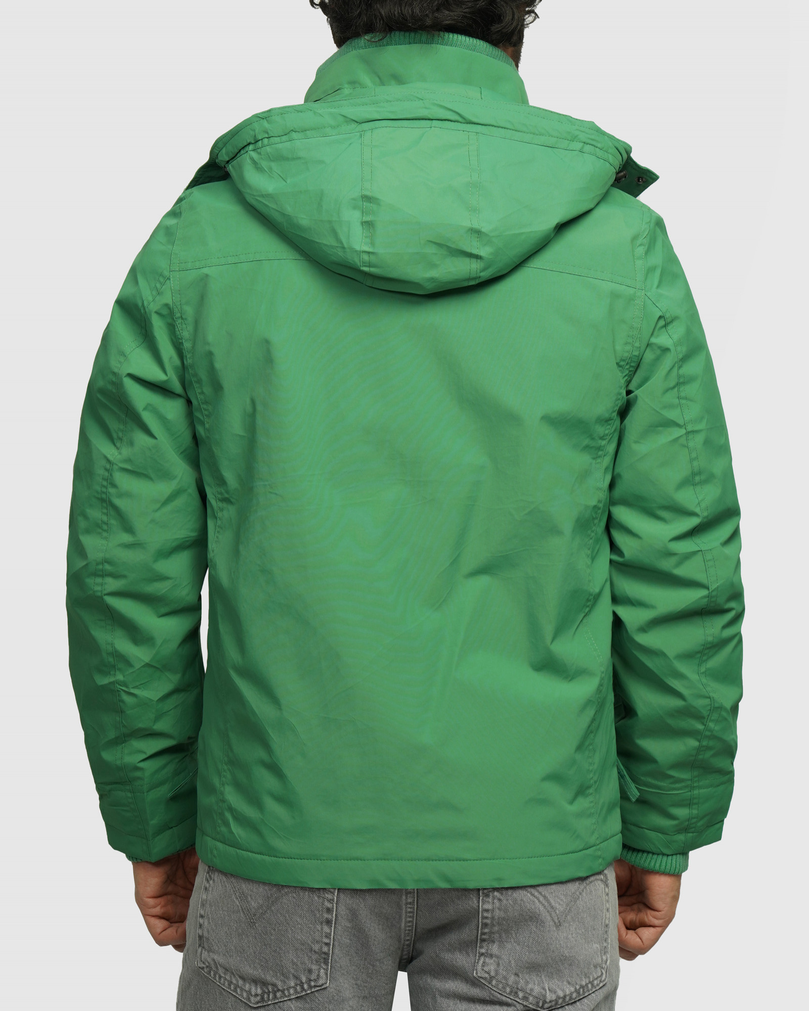 خرید و قیمت کاپشن مردانه کلاه دار سبز روشن 24316382