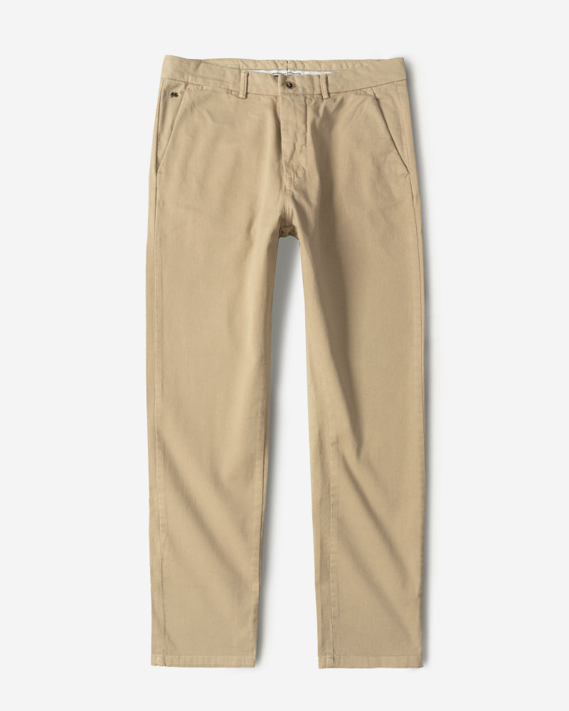 شلوار کتان مردانه اسلیم کرم 24315202