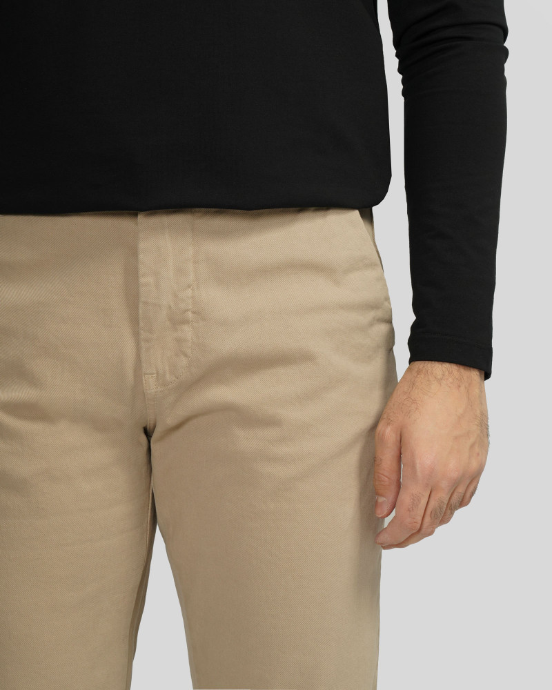 شلوار کتان مردانه اسلیم کرم 24315202