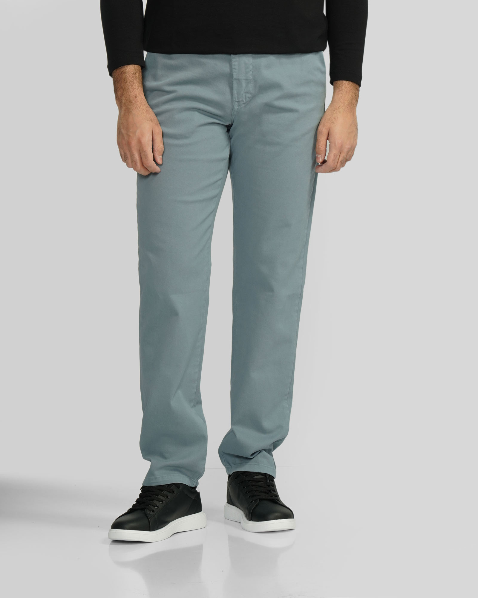 شلوار کتان مردانه اسلیم آبی 24315202