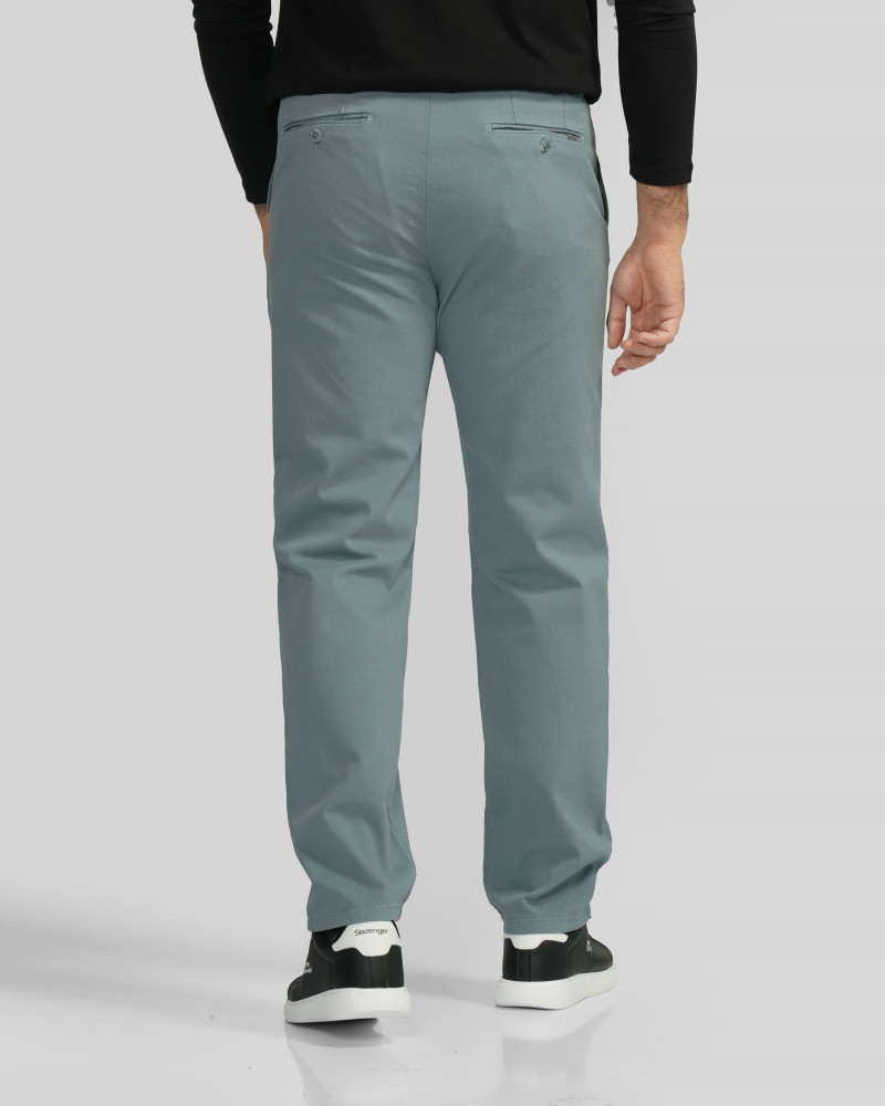 شلوار کتان مردانه اسلیم آبی 24315202