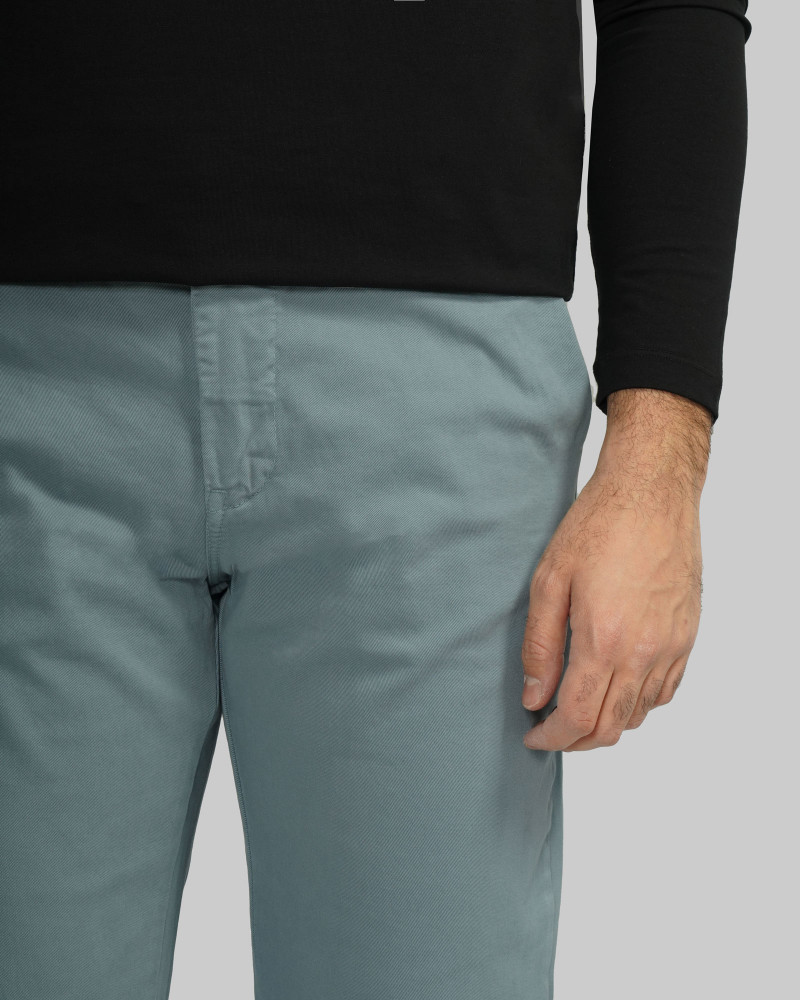 شلوار کتان مردانه اسلیم آبی 24315202