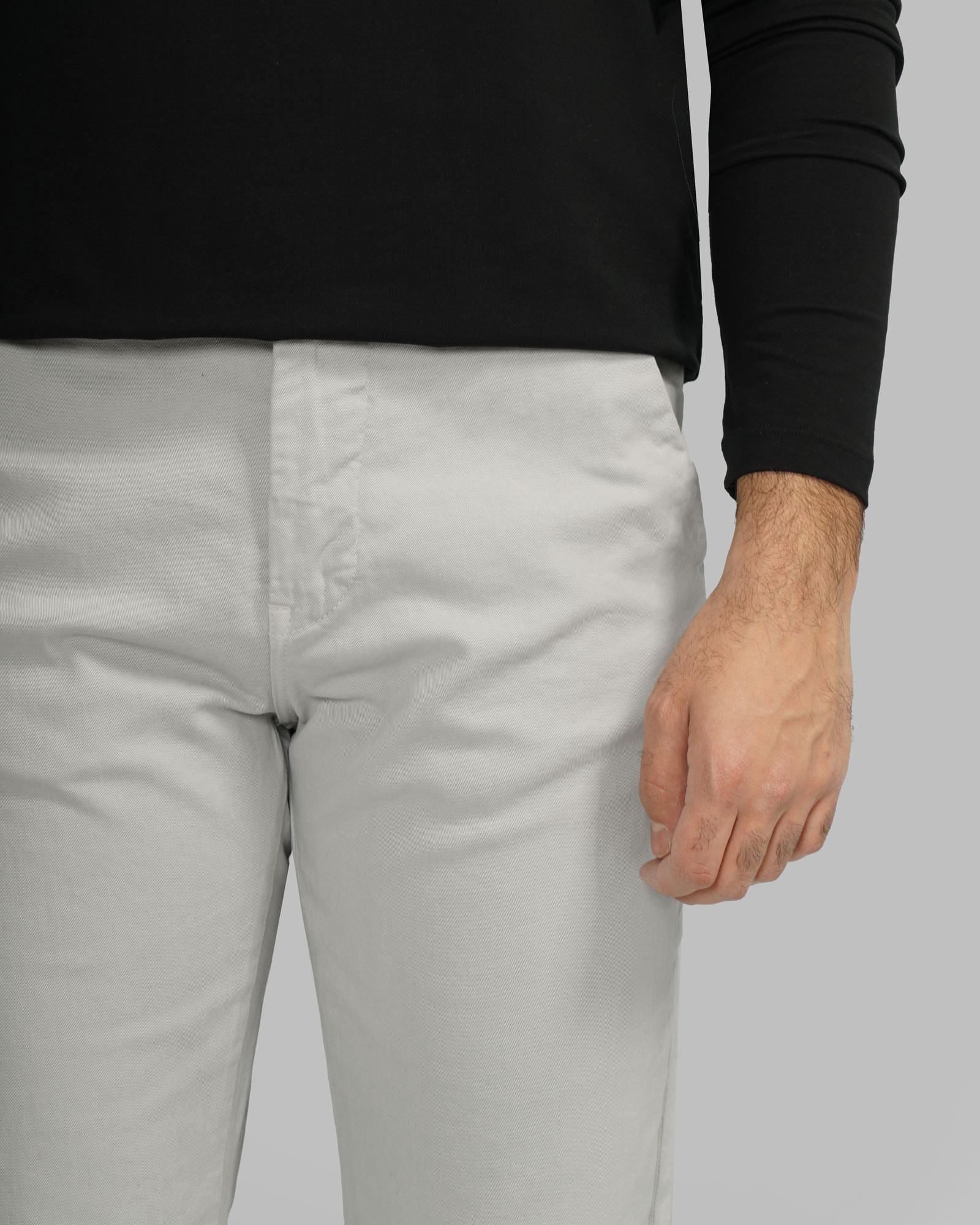 شلوار کتان مردانه اسلیم طوسی 24315202