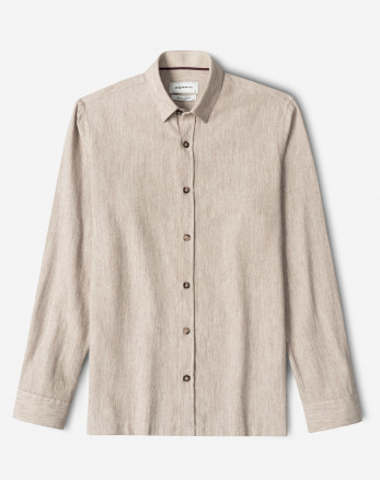 خرید و قیمت پیراهن آستین بلند مردانه کرم 24220517