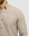 خرید و قیمت پیراهن آستین بلند مردانه کرم 24220517