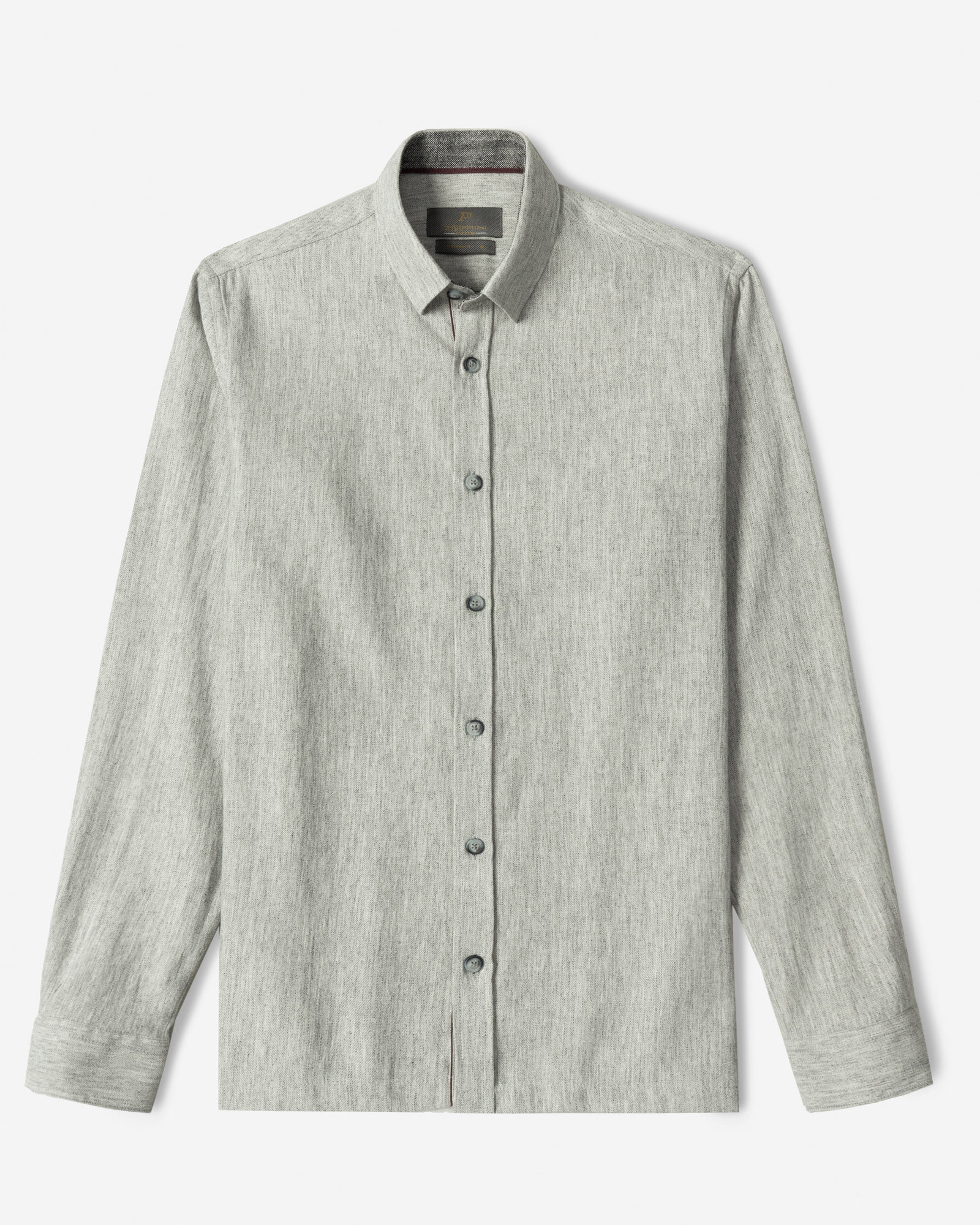 خرید و قیمت پیراهن آستین بلند مردانه خاکستری 24220517