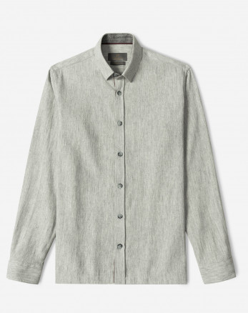 خرید و قیمت پیراهن آستین بلند مردانه خاکستری 24220517