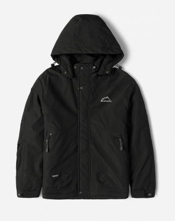 خرید و قیمت کاپشن مردانه کلاه دار مشکی 24316379