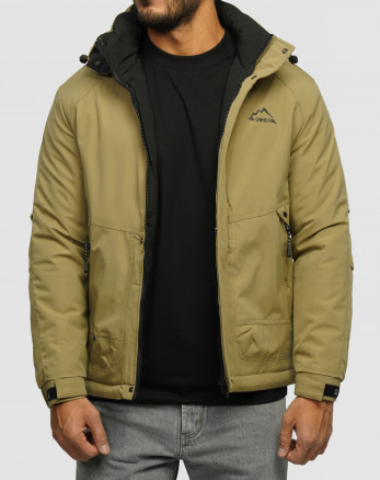 خرید و قیمت کاپشن مردانه کلاه دار سبز سدری 24316379