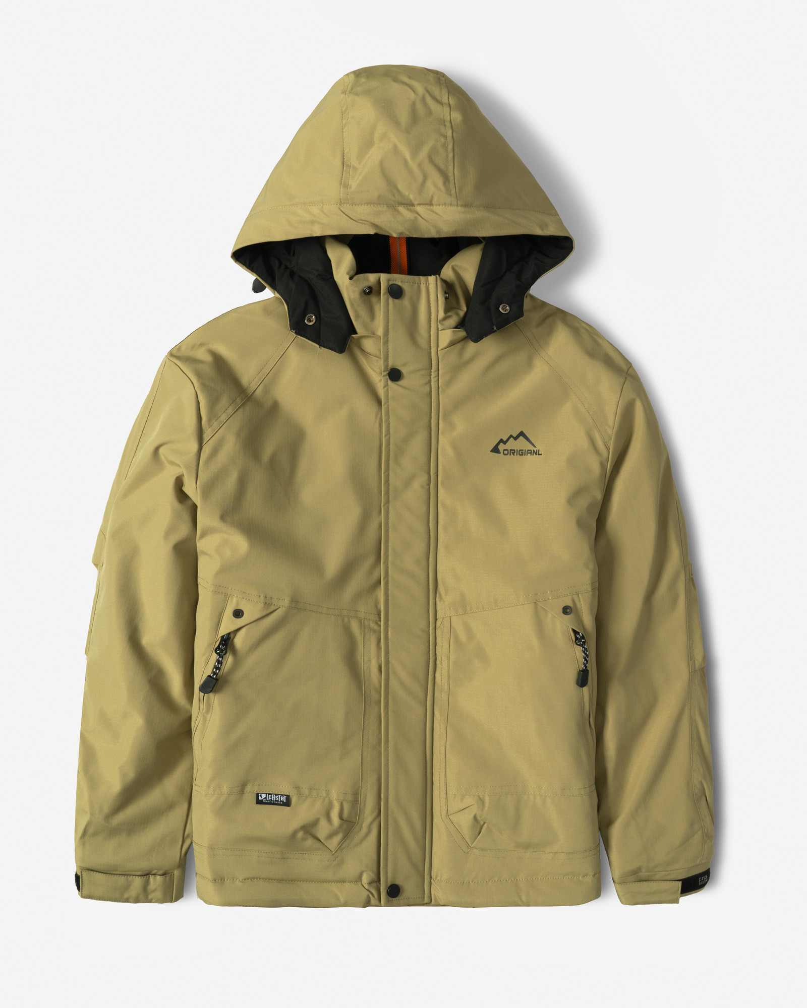 خرید و قیمت کاپشن مردانه کلاه دار سبز سدری 24316379