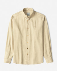 خرید و قیمت پیراهن نیمه ضخیم ساده مردانه کرم 24368167