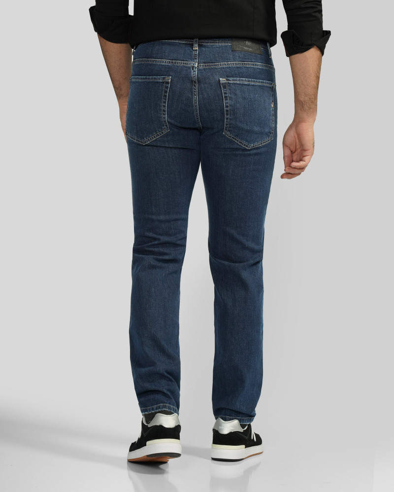 خرید و قیمت شلوار جین اسلیم ساده مردانه آبی 24311447