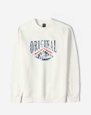 پلیور دورس یقه گرد مردانه سفید 24357258