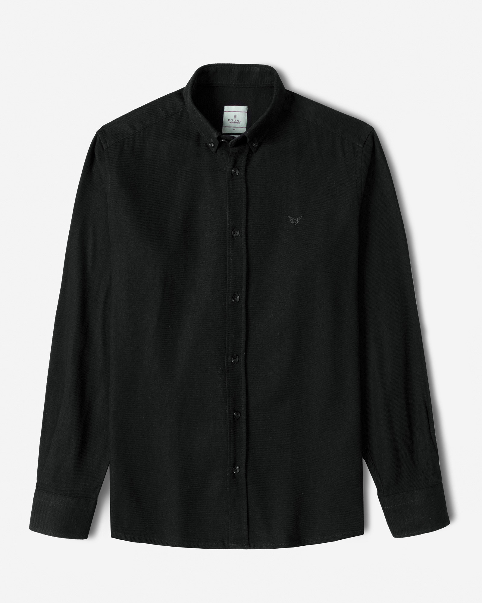 خرید و قیمت پیراهن نیمه ضخیم ساده مردانه مشکی 24368167