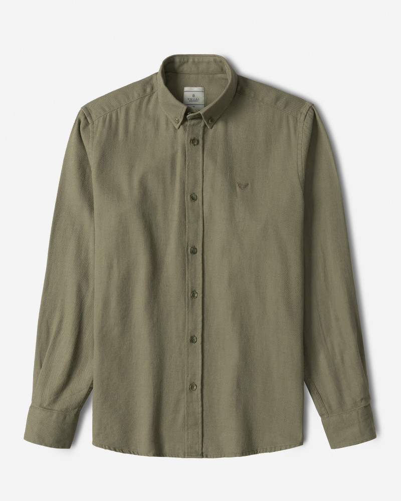 خرید و قیمت پیراهن نیمه ضخیم ساده مردانه سبز 24368167