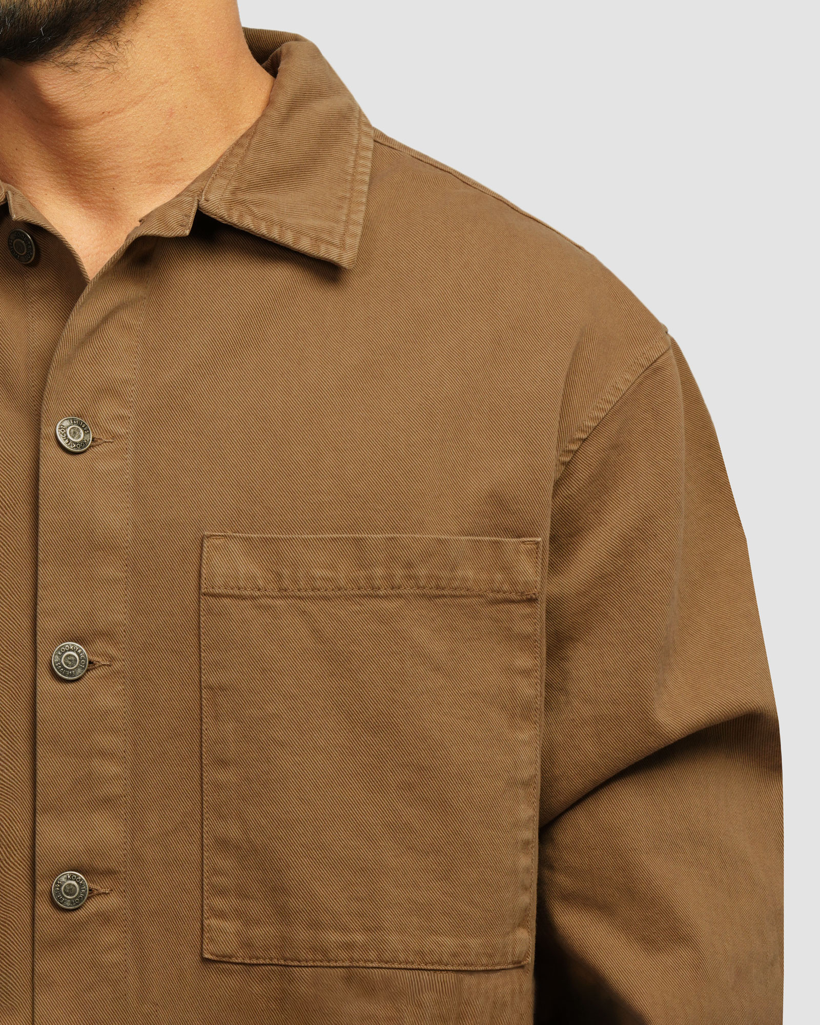 خرید و قیمت پیراهن کتان مردانه قهوه ای 24352303