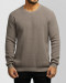 پلیور بافت یقه گرد مردانه خاکستری 24342175