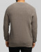پلیور بافت یقه گرد مردانه خاکستری 24342175