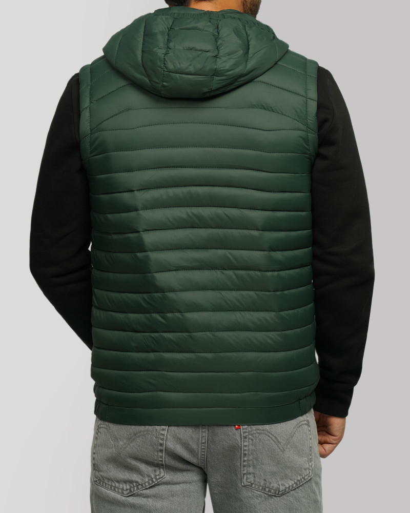 خرید و قیمت پافر مردانه کلاه دار سبز 24353176