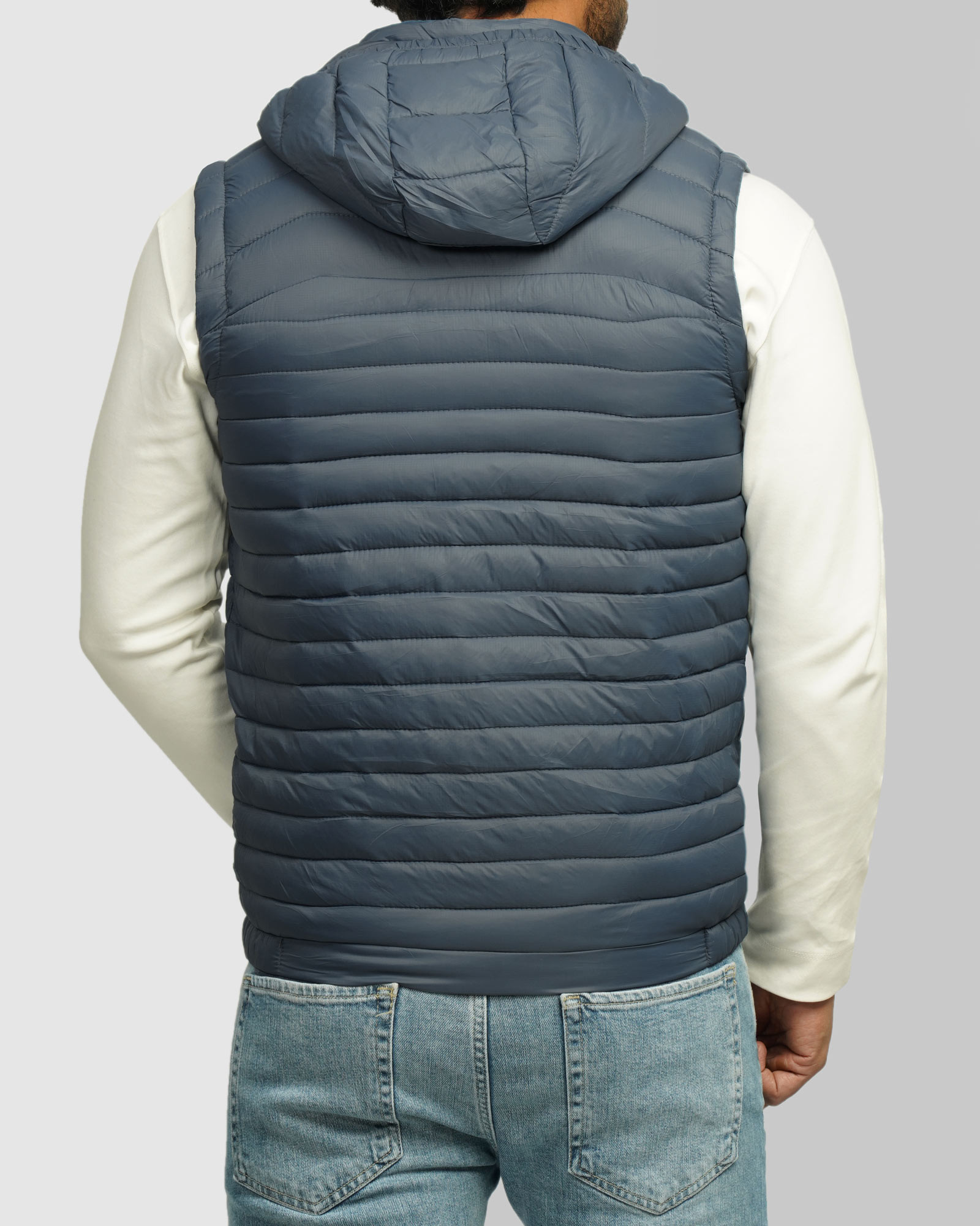 خرید و قیمت پافر مردانه کلاه دار آبی 24353176