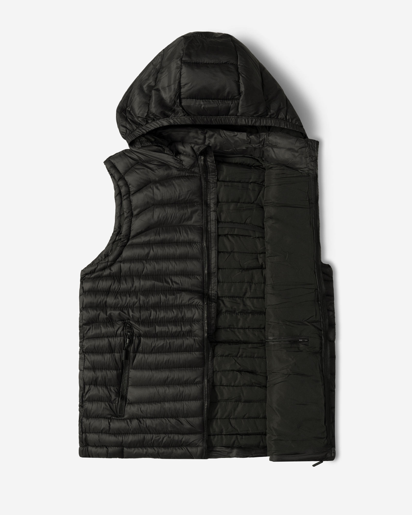 خرید و قیمت پافر مردانه کلاه دار مشکی 24353176