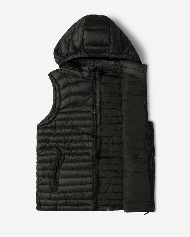 خرید و قیمت پافر مردانه کلاه دار مشکی 24353176