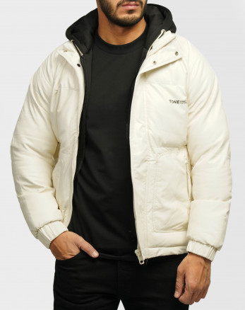 خرید و قیمت کاپشن مردانه کلاه دار شیری24316377