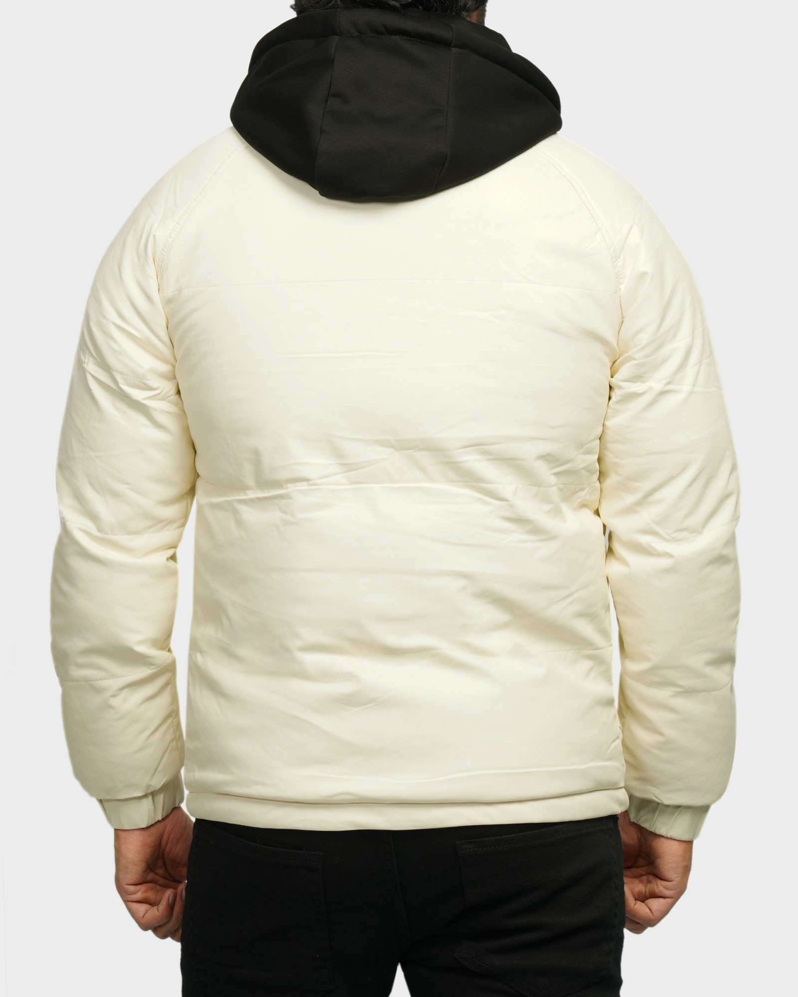 خرید و قیمت کاپشن مردانه کلاه دار شیری24316377