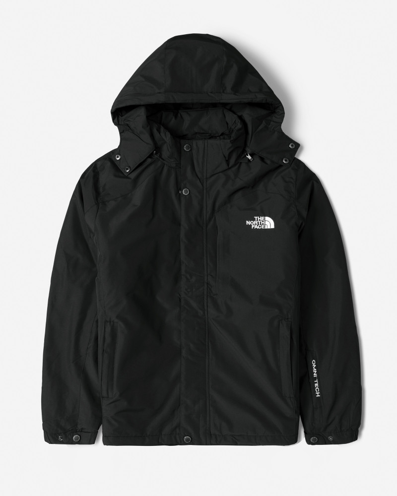 خرید و قیمت کاپشن مردانه کلاه دار مشکی 24316381