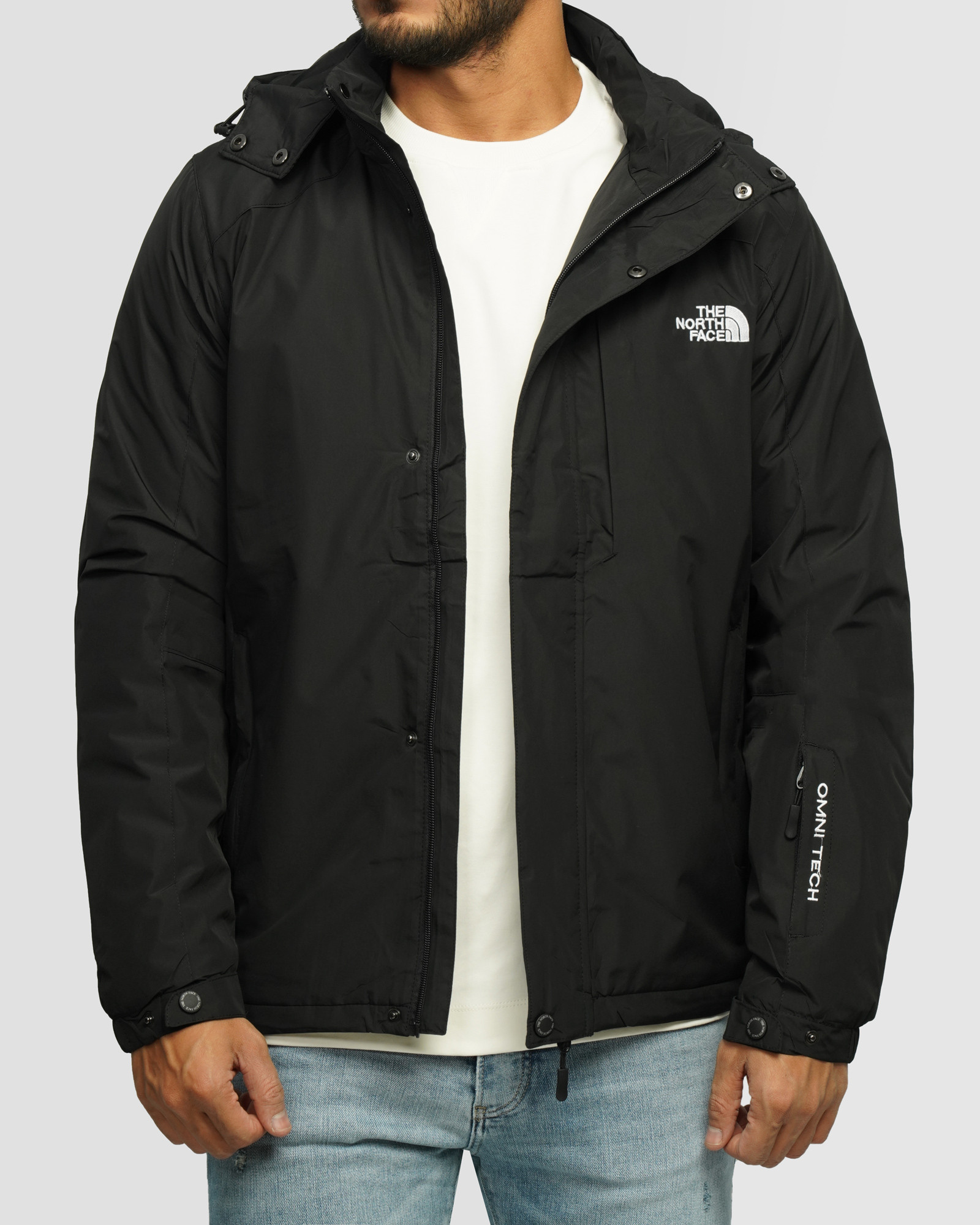 خرید و قیمت کاپشن مردانه کلاه دار مشکی 24316381