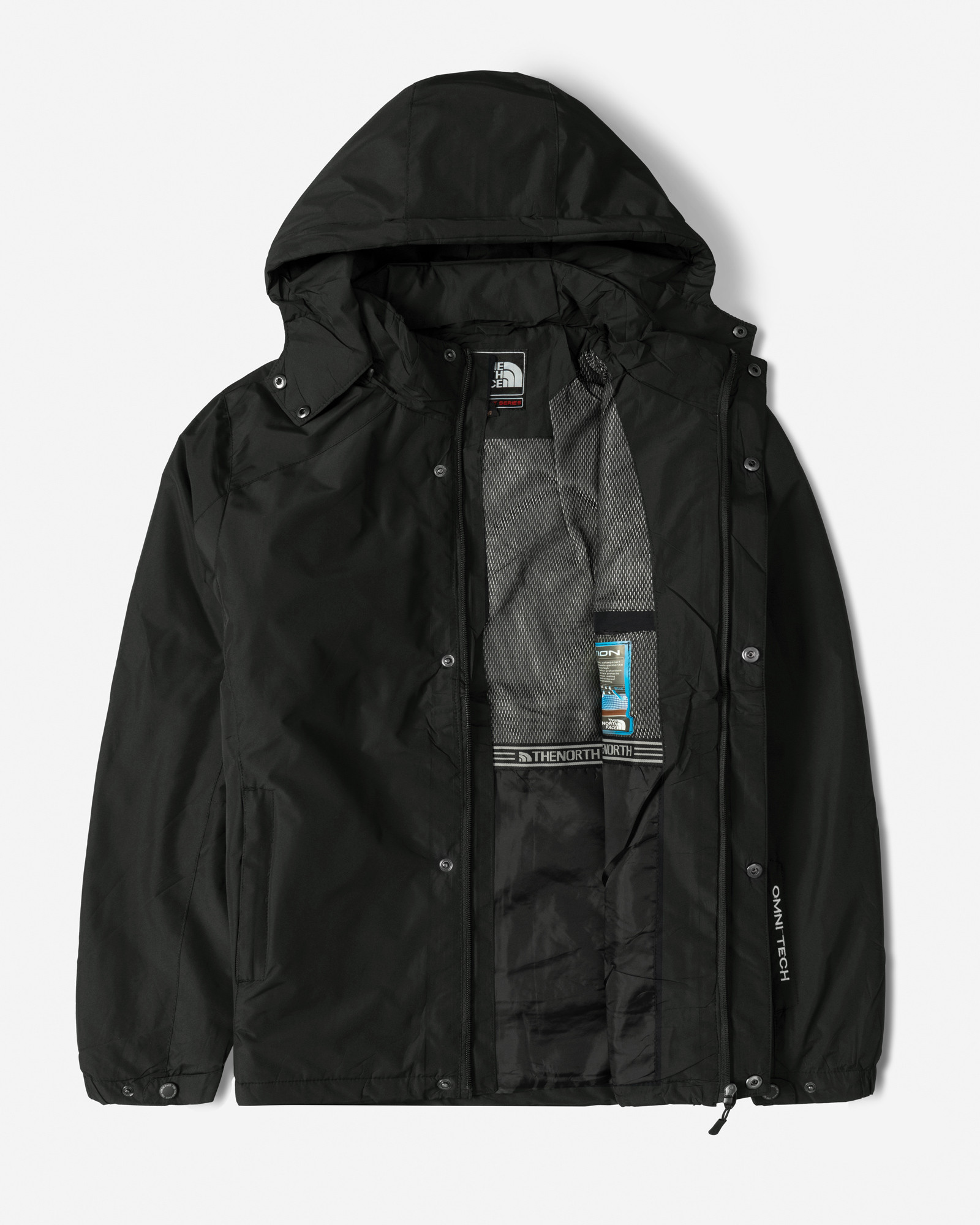 خرید و قیمت کاپشن مردانه کلاه دار مشکی 24316381