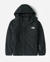 خرید و قیمت کاپشن مردانه کلاه دار سرمه ای 24316381