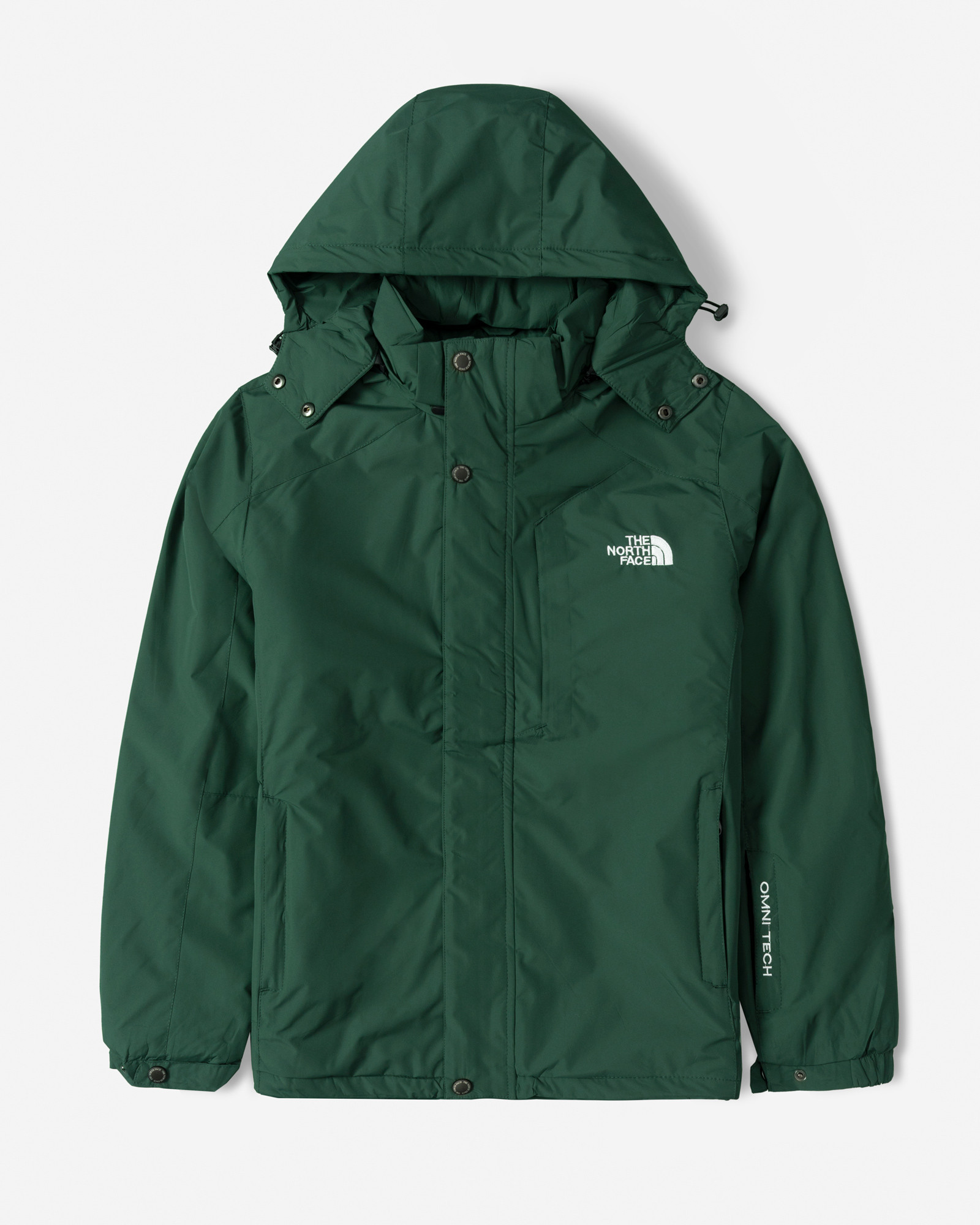 خرید و قیمت کاپشن مردانه کلاه دار سبز تیره 24316381