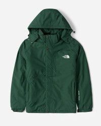 خرید و قیمت کاپشن مردانه کلاه دار سبز تیره 24316381