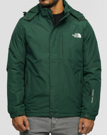 خرید و قیمت کاپشن مردانه کلاه دار سبز تیره 24316381