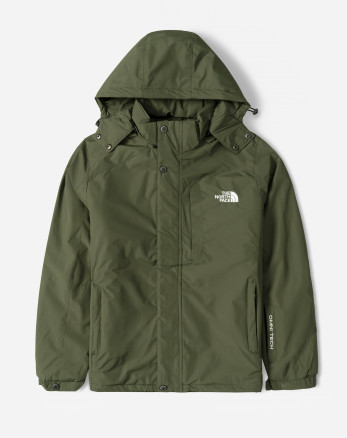 خرید و قیمت کاپشن مردانه کلاه دار سبز 24316381