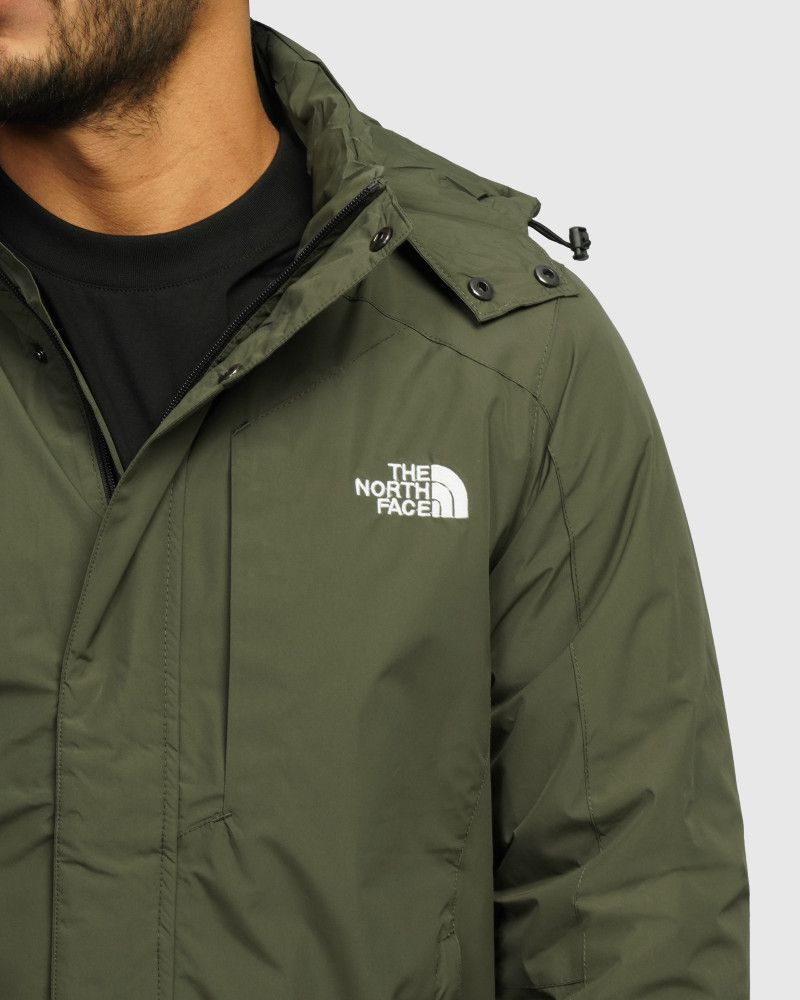 خرید و قیمت کاپشن مردانه کلاه دار سبز 24316381