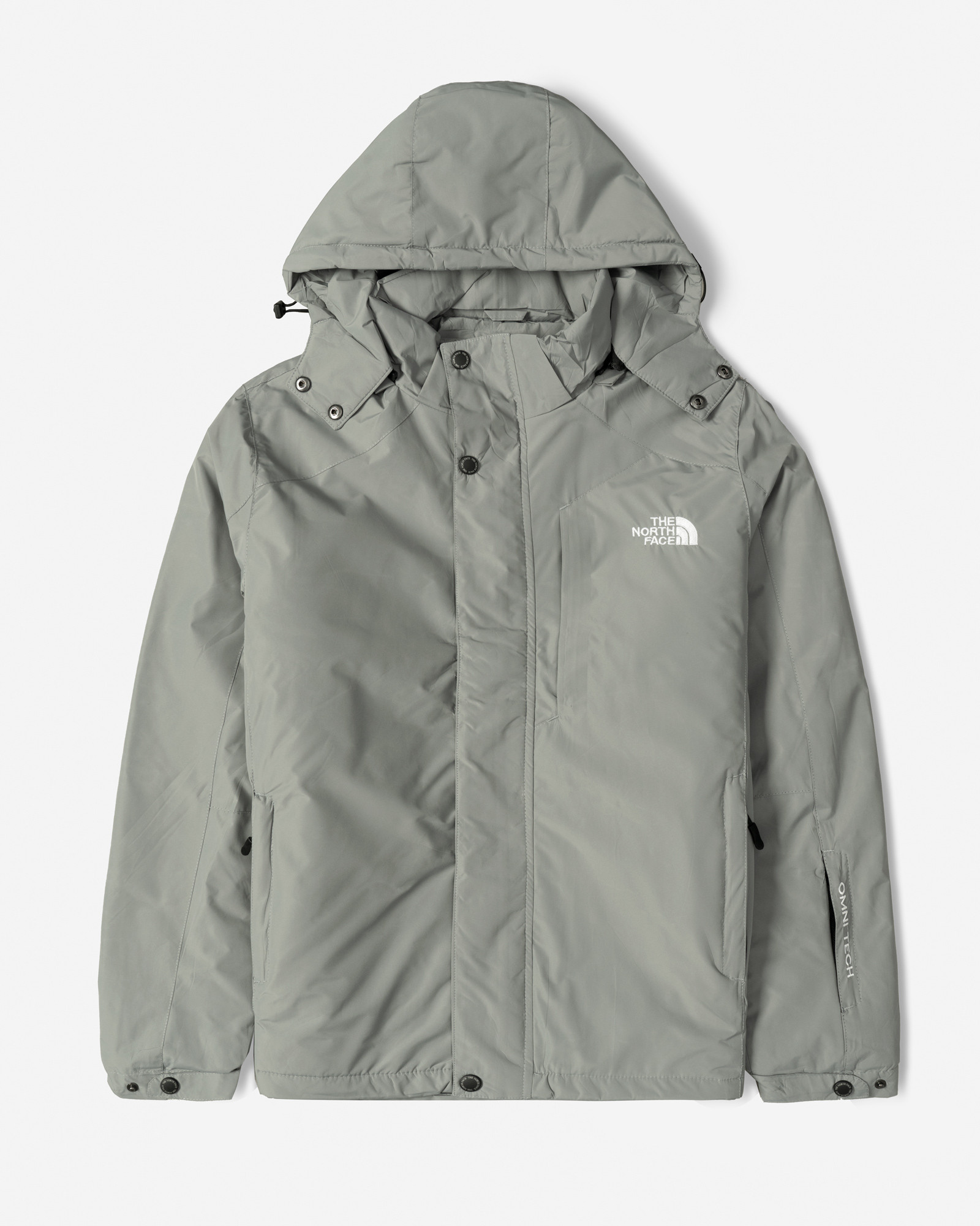 خرید و قیمت کاپشن مردانه کلاه دار طوسی 24316381