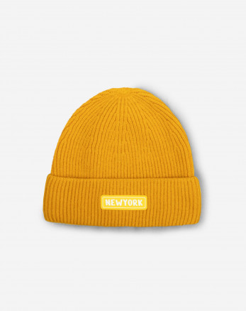 کلاه بافت خردلی 24340122