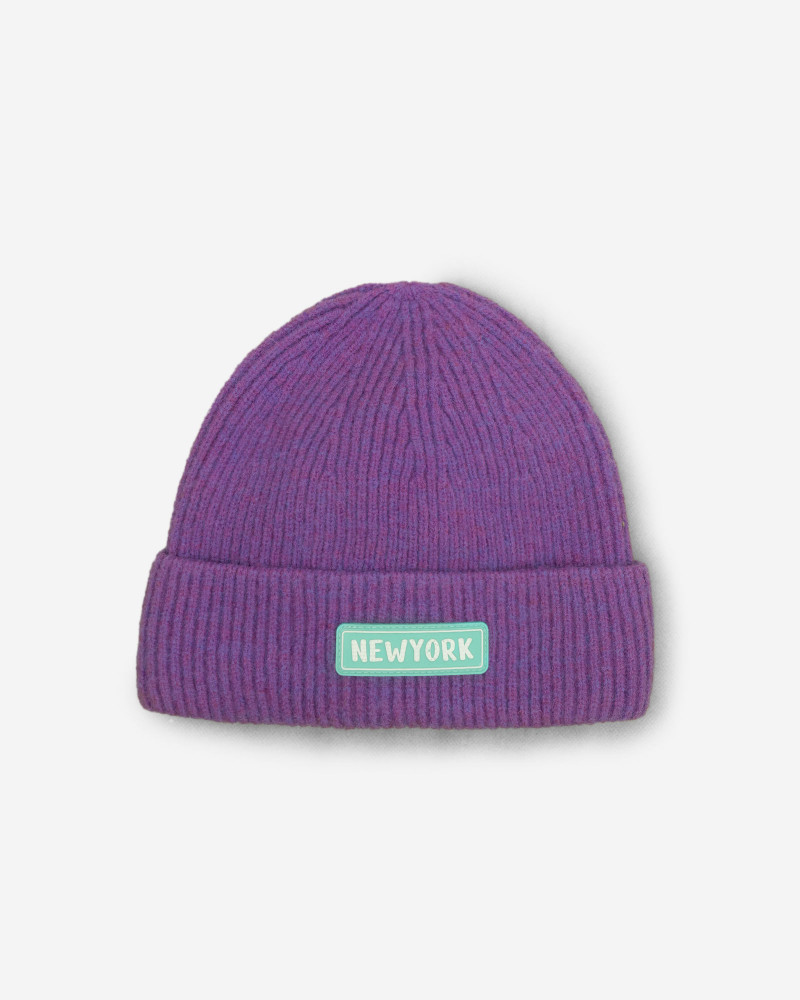 کلاه بافت بنفش 24340122