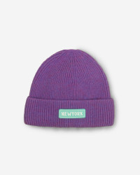 کلاه بافت بنفش 24340122