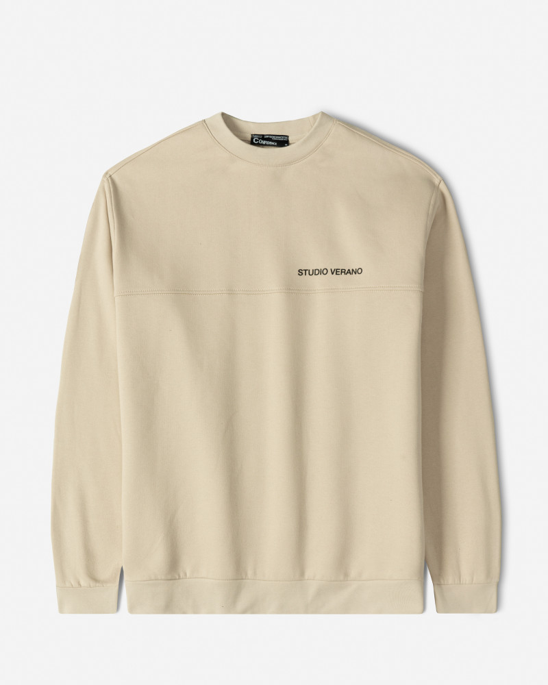 خرید و قیمت پلیور دورس یقه گرد مردانه کرم 24357251