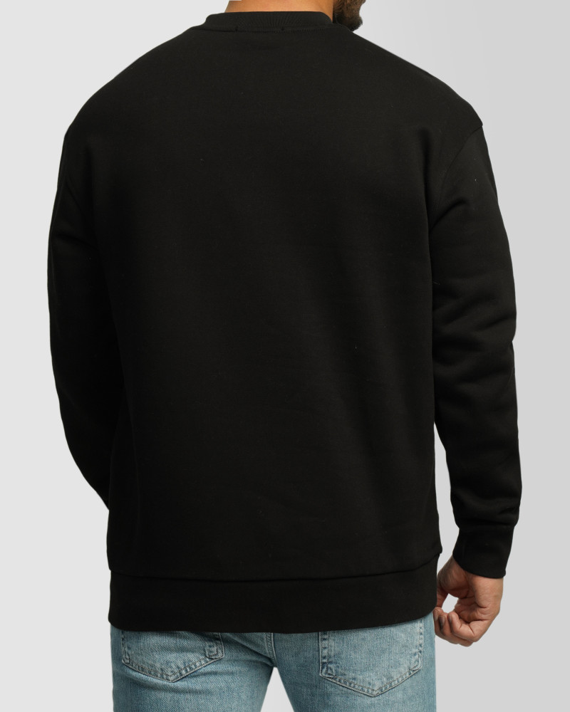 خرید و قیمت پلیور دورس یقه گرد مردانه مشکی 24357251